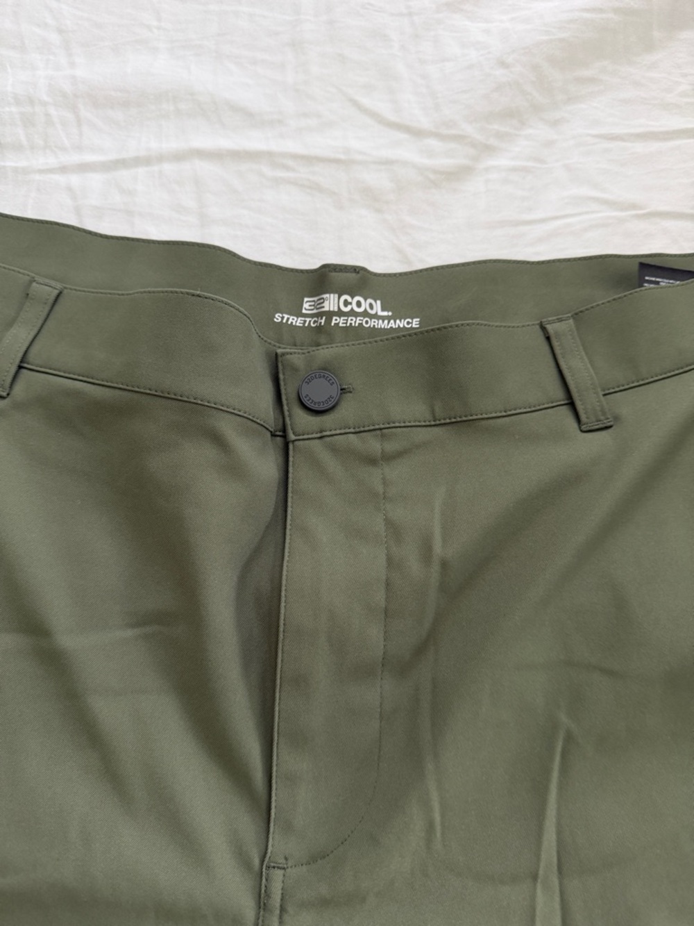32 Degrees olive green Performance Pants